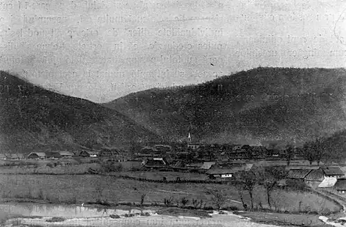 Satul Hordou (imagine de epocă)