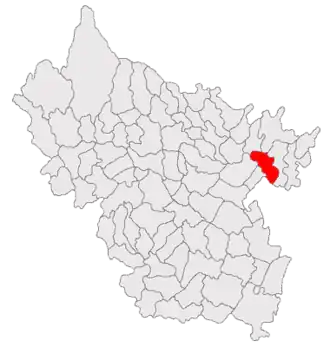 Poziția localității Ghergheasa