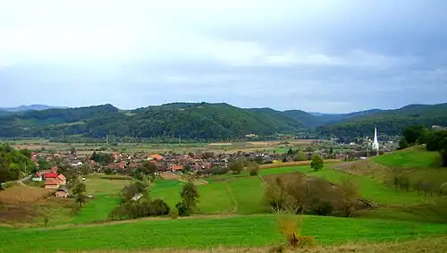 Ghindari (vedere dinspre Abud)