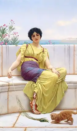 Lene, de John William Godward, 1900