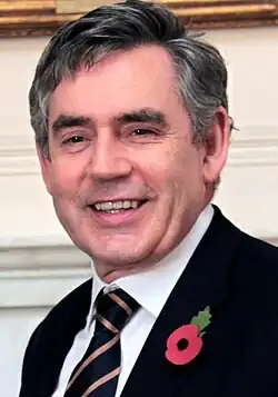 Gordon Brown, politician britanic, prim-ministru al Regatului Unit