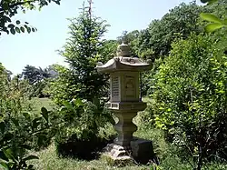 Aspect din Grădina Japoneză, amenajată în anul 1998 cu sprijinul Ambasadei Japoniei în România şi a Fundaţiei Comemorative a Expoziţiei Mondiale Japoneze.