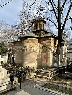 Cavoul lui Iacob Lahovary din Cimitirul Bellu (dată necunoscută)