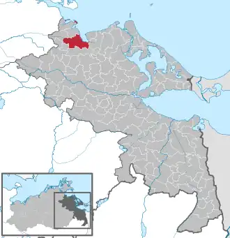 Poziția localității Greifswald