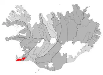 Poziția localității Grindavík