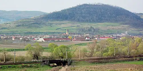 Vedere panoramică asupra satului