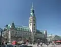 Clădirea Primăriei din Hamburg, Germania