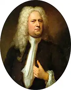 Georg Friedrich Händel, compozitor, organist și violonist german