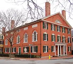 Hamilton Hall (Salem, Massachusetts), 1805, de Samuel McIntire