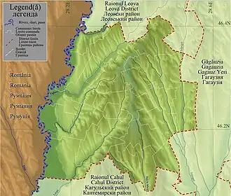 Amplasare zonală / Caracteristici hidrografice și de relief