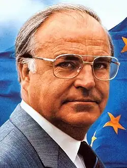 16 iunie: Helmut Kohl, Cancelar al Germaniei