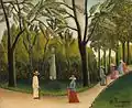 Jardin du Luxembourg. Monument de Chopin, de Henri Rousseau (1909)