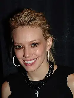Hilary Duff, actriță, cântăreață americană