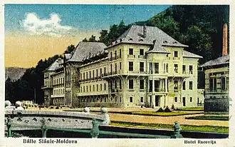 Hotelul Racoviță reparat