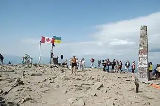 Vârful Hovârla (august&nbsp;2006)