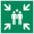 Loc de adunare a personalului în situații de urgență