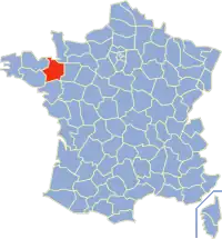 Poziția regiunii Ille-et-Vilaine