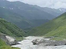 Sursa râului Enguri