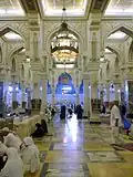 Interiorul moscheii.