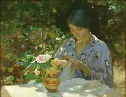 „La lucru în grădină”, Ipolit Strâmbu