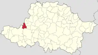 Poziția localității Iratoșu