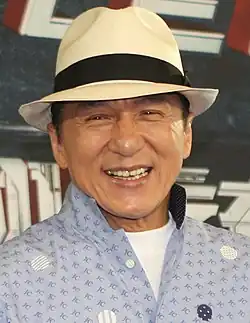 Jackie Chan, actor originar din Hong Kong