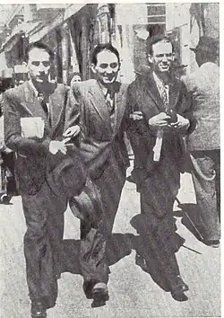 Eugen Jebeleanu, Anton Holban și Octav Șuluțiu, București, 1935