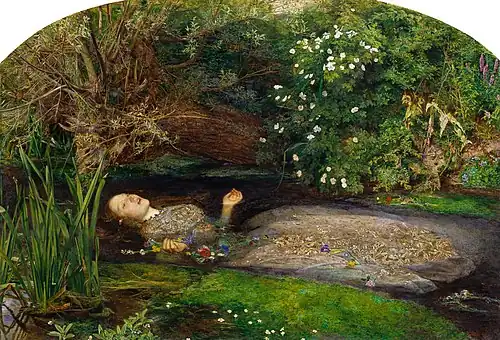 Ophelia - de John Everett Millais (1851)