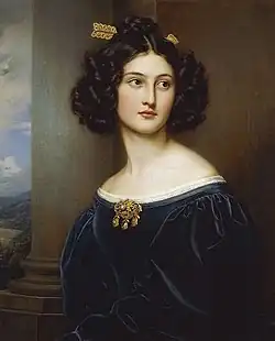 Nanette Kaulla de Joseph Karl Stieler, 1829