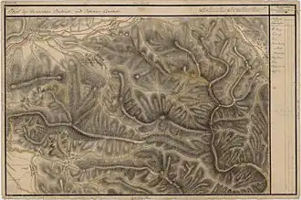 Livezile pe Harta Iosefină a Transilvaniei, 1769-1773(Click pentru imagine interactivă)