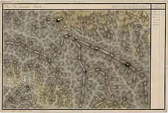Lunca Bradului în Harta Iosefină a Transilvaniei, 1769-73