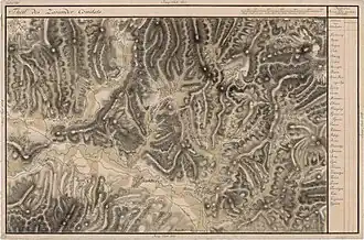 Țebea în Harta Iosefină a Transilvaniei, 1769-73