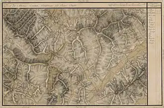 Paloș în Harta Iosefină a Transilvaniei, 1769-73(Click pentru imagine interactivă)