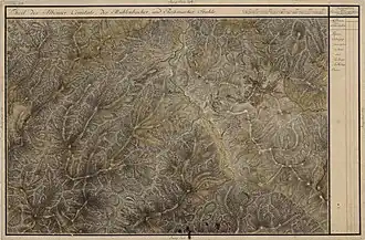 Jina în Harta Iosefină a Transilvaniei, 1769-1773.(Click pentru imagine interactivă)