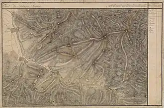 Baru în Harta Iosefină a Transilvaniei, 1769-72