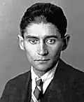 Franz Kafka, scriitor de limbă germană, originar din Praga