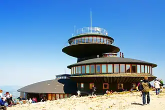 Stația meteorologică și refugiul Sniezka, 2011