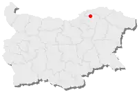 Poziția localității Kubrat