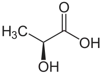 Structura acidului lactic