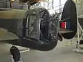 Turela dorsală a avionului de fabricație britanică Avro Lancaster