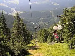 Traseul vechiului telescaun, 2008