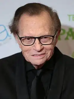 Larry King, moderator american de radio-tv