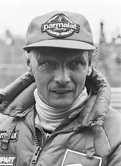 20 mai: Niki Lauda, pilot austriac de Formula 1