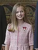 Infanta Leonor a Spaniei, prințesă de Asturia