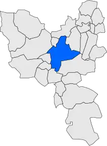 Poziția localității Girona