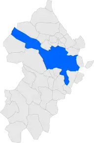 Poziția localității Lleida