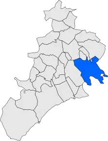 Poziția localității Reus