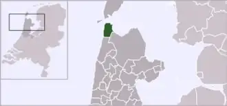 Poziția localității Den Helder