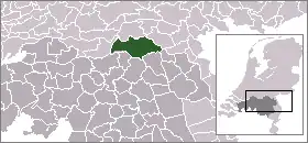 Poziția localității Oss