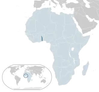 Togo în Africa